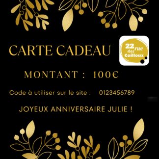 Cartes Cadeaux