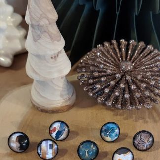 Clous cabochon 16 mm (motif au choix)
