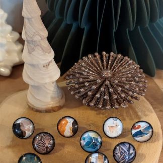 Clous cabochon 20 mm (motif au choix)
