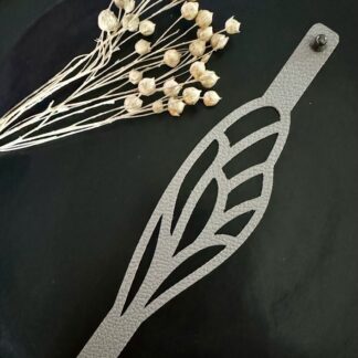 Bracelet Ora gris 17,5 cm