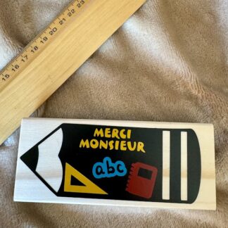 Brosse tableau Merci Monsieur