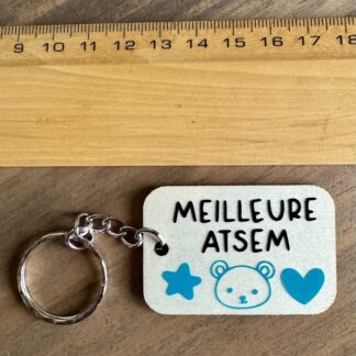 Porte clés Meilleure ATSEM